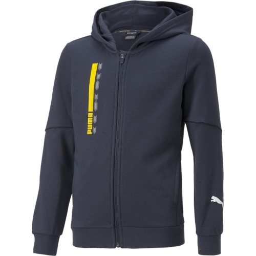 Bluza młodzieżowa Puma Active Sports Full-Zip Hoodie Blue 670075 43