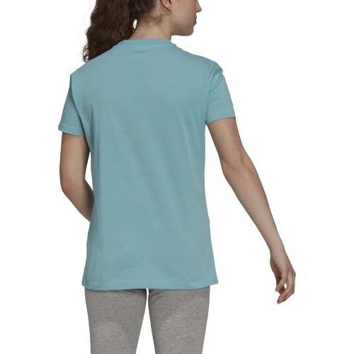 Bluzka damska Adidas W Vrtcl Zbr G Tee, niebieska GS4155
