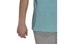 Bluzka damska Adidas W Vrtcl Zbr G Tee, niebieska GS4155