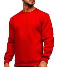 J.Style męska bluza polarowa Red 68B2001-18