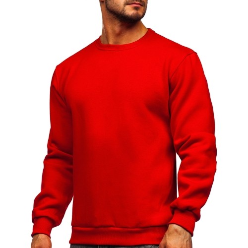 J.Style męska bluza polarowa Red 68B2001-18