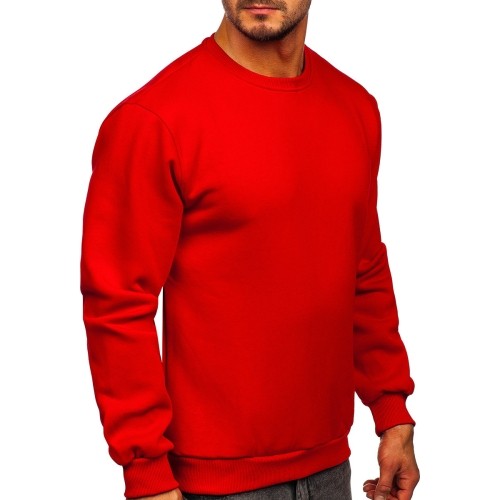 J.Style męska bluza polarowa Red 68B2001-18