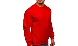 J.Style męska bluza polarowa Red 68B2001-18