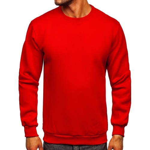 J.Style Džemperis Vyrams Fleece Red 68B2001-18