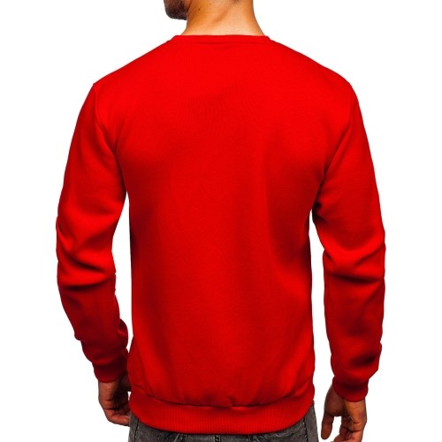 J.Style męska bluza polarowa Red 68B2001-18