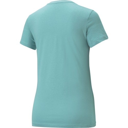 Koszulka damska Puma Ess Logo Tee zielona 586775 61