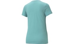 Koszulka damska Puma Ess Logo Tee zielona 586775 61