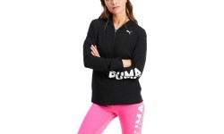 Damska bluza z kapturem Puma Modern Sports Full-Zip, czarna 583542 01