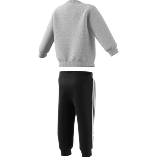 Dres dziecięcy Adidas I Bos Jog Ft, czarno-szary HF8819