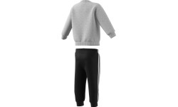 Dres dziecięcy Adidas I Bos Jog Ft, czarno-szary HF8819