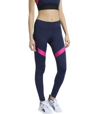 Legginsy damskie Reebok Wor Mesh Tight Navy FU2349