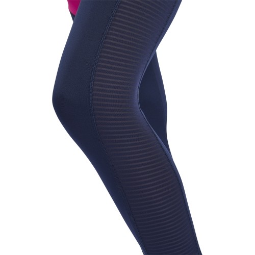 Legginsy damskie Reebok Wor Mesh Tight Navy FU2349