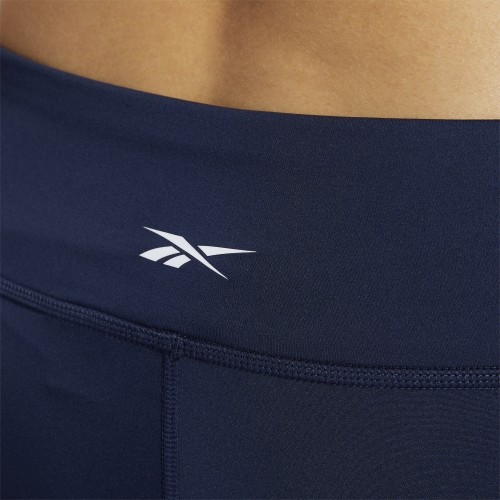Legginsy damskie Reebok Wor Mesh Tight Navy FU2349