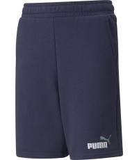 Spodenki młodzieżowe Puma Ess+ 2 Col Shorts, granatowe 586989 96