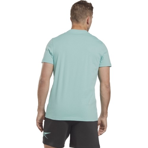 Koszulka męska Reebok Ri Left Chest Logo, niebieska HH8310