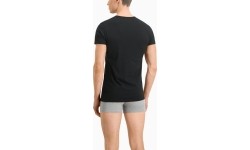 Koszulki męskie Puma Basic 2p Cre Black 935016 01