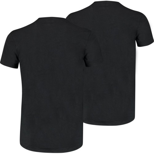 Koszulki męskie Puma Basic 2p Cre Black 935016 01