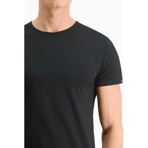 Koszulki męskie Puma Basic 2p Cre Black 935016 01