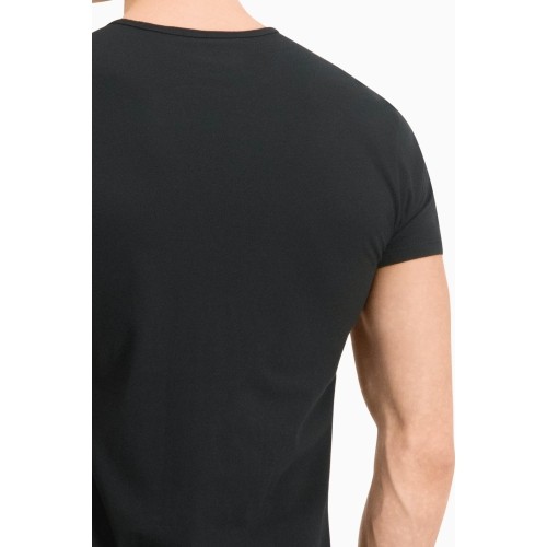 Koszulki męskie Puma Basic 2p Cre Black 935016 01