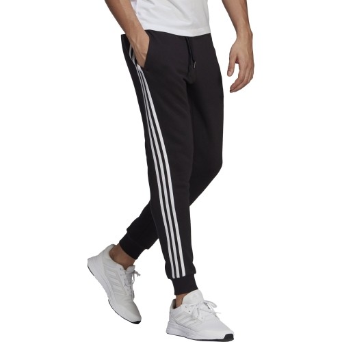 Męskie spodnie Adidas 3S FL F, czarne GM1089