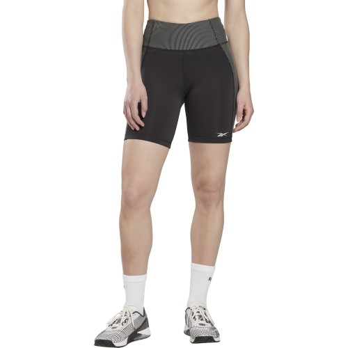 Reebok Šortai Moterims S Rib Legging Short Black HI6221