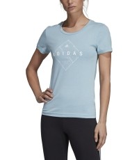 Bluzka Adidas Emblem Tee Blue DV3011