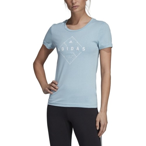 Bluzka Adidas Emblem Tee Blue DV3011