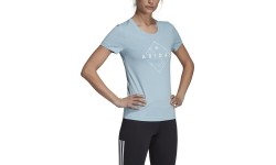 Bluzka Adidas Emblem Tee Blue DV3011