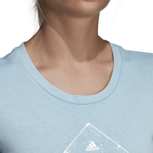 Bluzka Adidas Emblem Tee Blue DV3011