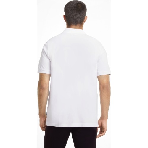 Koszulka polo męska Puma Ess Pique biała 586674 02