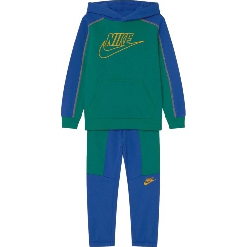 Dres dziecięcy Nike Nkb B NSW Amplify, zielono-niebieski 86J794 U89