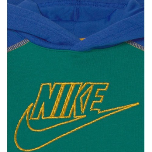 Dres dziecięcy Nike Nkb B NSW Amplify, zielono-niebieski 86J794 U89
