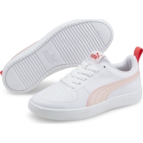 Puma Rickie Jr Lotus White Pink buty młodzieżowe 384311 06