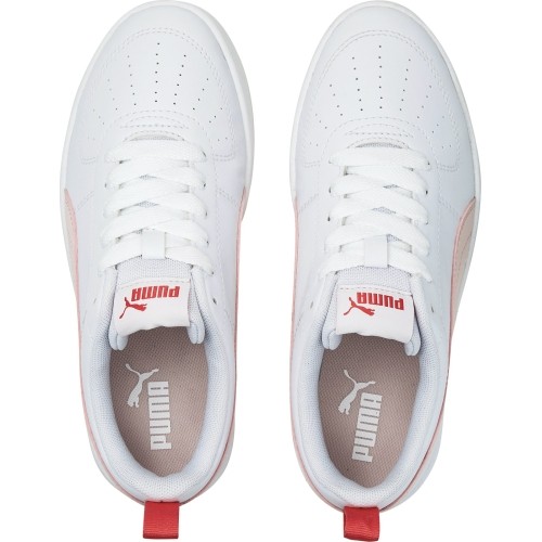 Puma Rickie Jr Lotus White Pink buty młodzieżowe 384311 06