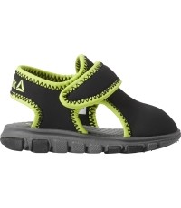 Reebok Wave Glider III sandały dziecięce, czarno-zielone CN8610