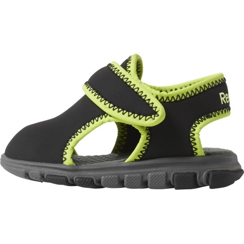 Reebok Wave Glider III sandały dziecięce, czarno-zielone CN8610