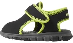 Reebok Wave Glider III sandały dziecięce, czarno-zielone CN8610