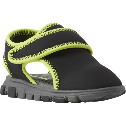 Reebok Wave Glider III sandały dziecięce, czarno-zielone CN8610