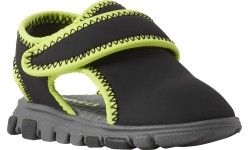 Reebok Wave Glider III sandały dziecięce, czarno-zielone CN8610