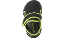 Reebok Wave Glider III sandały dziecięce, czarno-zielone CN8610