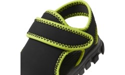 Reebok Wave Glider III sandały dziecięce, czarno-zielone CN8610