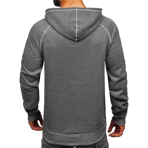 J.Style Džemperis Vyrams Fleece Grey 8B152-5