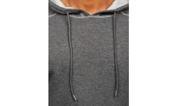 Męska bluza polarowa J.Style szara 8B152-5