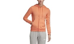 Bluza damska Adidas W E Lin FZ HD Coral EI0659