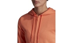 Bluza damska Adidas W E Lin FZ HD Coral EI0659