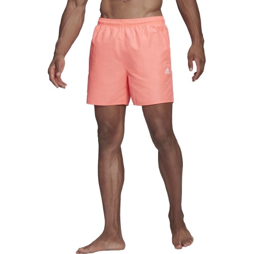 Męskie szorty kąpielowe Adidas Solid CLX, różowe HA0380
