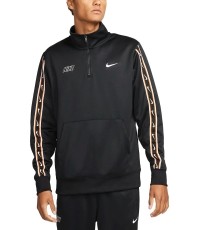 Bluza męska Nike M NSW Repeat SW PK HZ czarna DX2026 010
