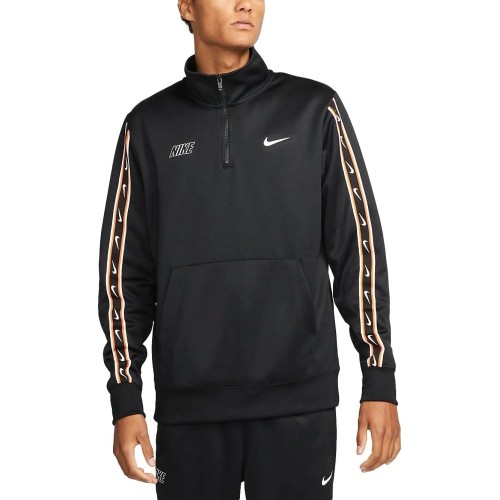 Bluza męska Nike M NSW Repeat SW PK HZ czarna DX2026 010