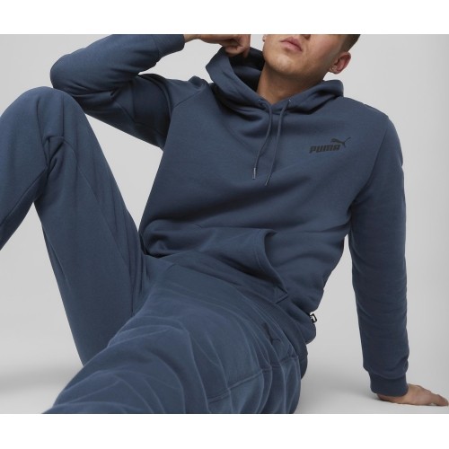 Bluza męska Puma Ess Small Logo Hoodie Blue 586691 97