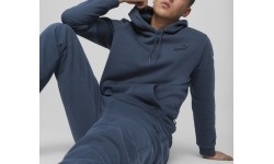 Bluza męska Puma Ess Small Logo Hoodie Blue 586691 97